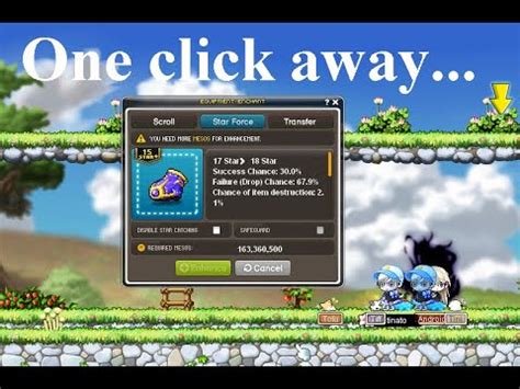 To start your Job Advancement, open your Maple Guide, "U" by default, and click on the button that labelled as "Job Advancement Quest". . Starforce calculator maplestory
